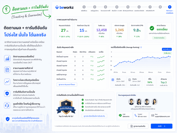 ติดตามผล + การันตีอันดับ (Tracking & Guarantee)