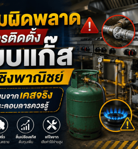 ระบบแก๊สครัวกลางกับครัวโรงแรม แตกต่างกันอย่างไร ความสำคัญของระบบแก๊สในครัว