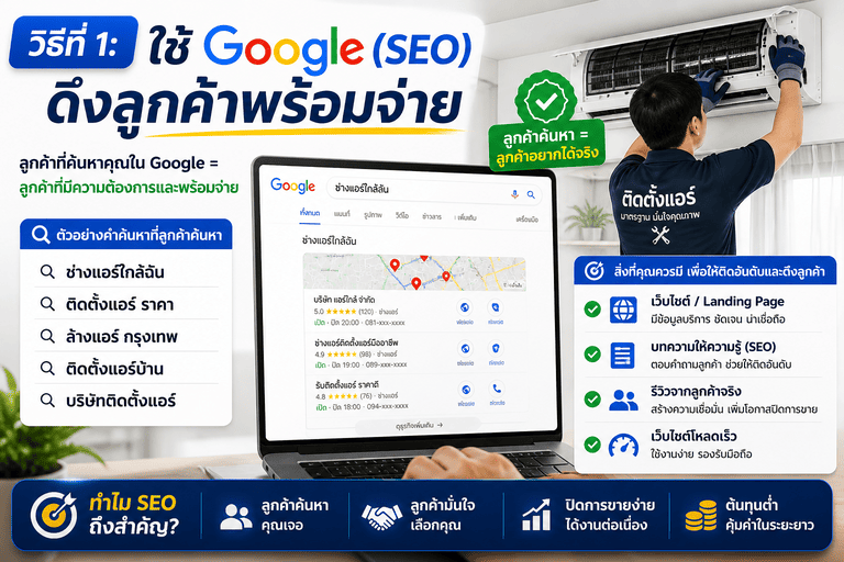 seo งานช่าง